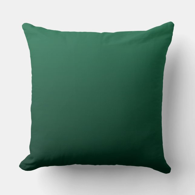 Coussin Nuances de vert émeraude  (Recto)