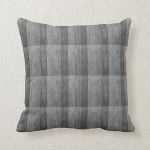 Coussin Nuances d'Ombre gris barrées