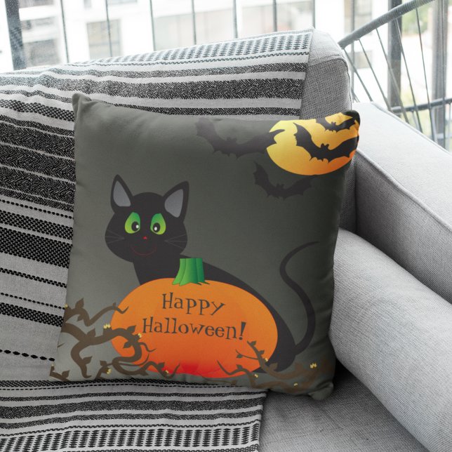 Coussin Nuit éffrayante d'Halloween (Créateur téléchargé)