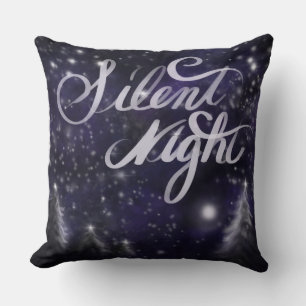Coussin nuit étoile ciel hiver scène silence nuit