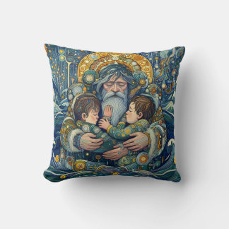 Coussin "Nuit Froide, Bras Forts" Jetez L'Oreiller