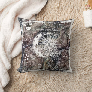 Coussin Numérologie Chanceuse Magie Manifestante Galaxie G