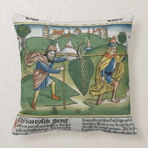 Coussin Numéros 13 23 les raisins d'Eschol, du 'Nure