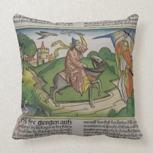 Coussin Numéros 22 âne parlant de 20-35 Balaam, du 'N