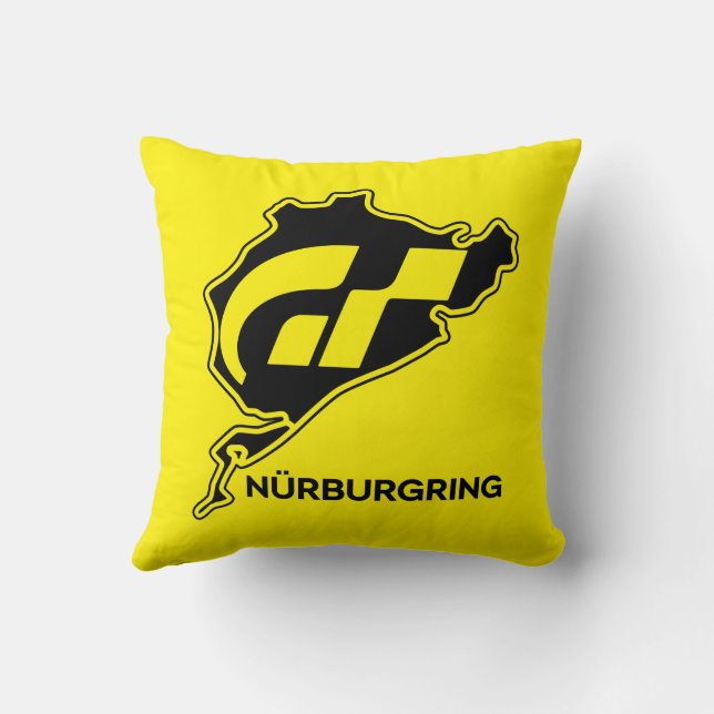 Coussin Nurburgring Nordschleife Gran Turismo GT (Verso)