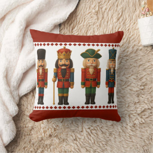 Coussin Nutcracker Holiday Parade Christmas Jeu d'oreiller