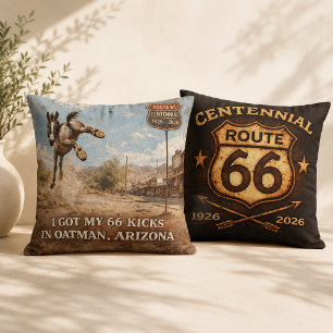 Coussin Oatman Arizona Âne Sauvage Accent Décor