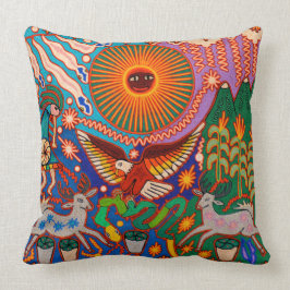 Coussin Oaxaca Mexique Mexique Mexique Tribal maya Art Boh