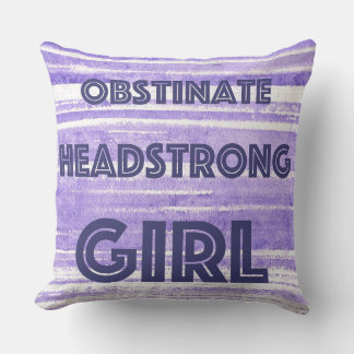 COUSSIN OBSTINER TÊTE FORTE JETER PILLOW PURPLE