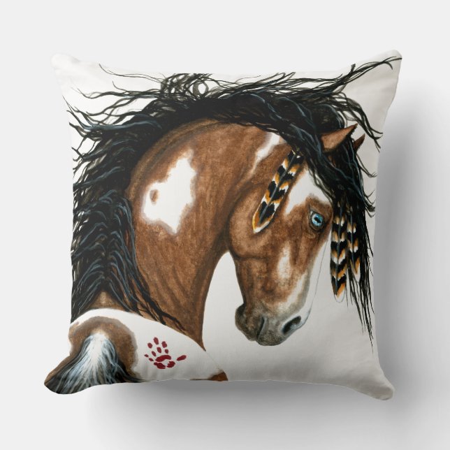 Coussin occidental de cheval de Pinto (Recto)