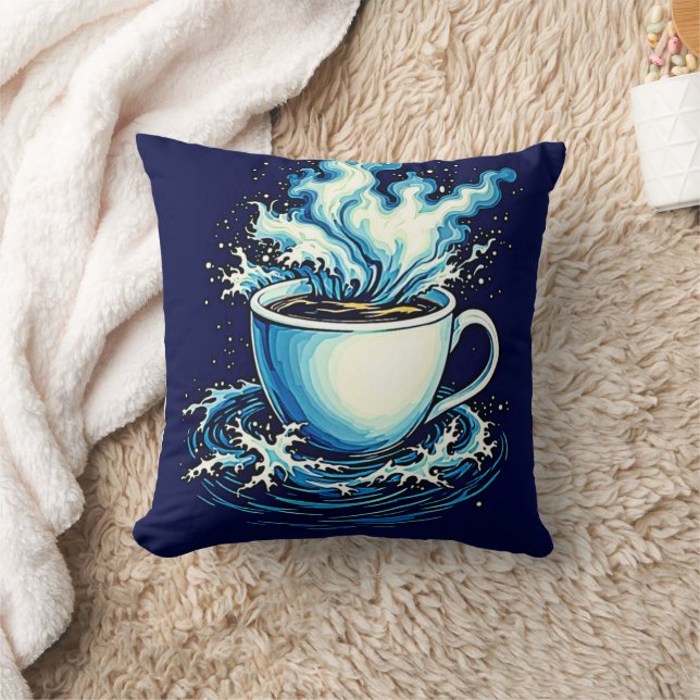 Coussin Ocean Coffee Dream (Couverture)