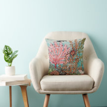 Océan Crabe sous-marin Poisson Aqua Pink Beach Hou