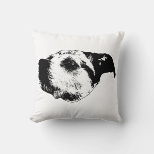 Coussin Octobre Salon Calme — Terrier
