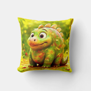 Coussin OddFriends - Poster de Chubby Dino