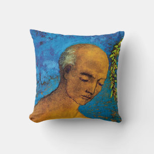 Coussin Odilon Redon La Couronne - Symbolisme des beaux-ar