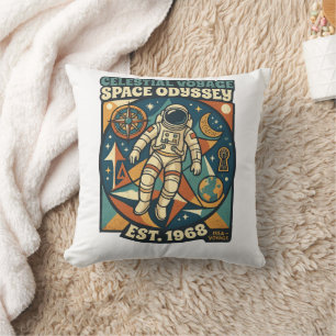 Coussin Odyssée de l'espace – Aventure cosmique pour les a