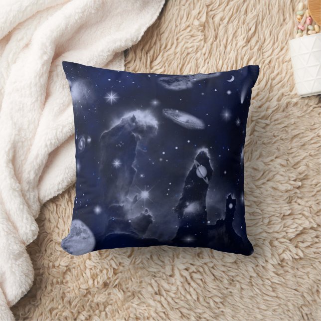 Coussin Odyssée spatiale Jeu d'oreiller (Couverture)