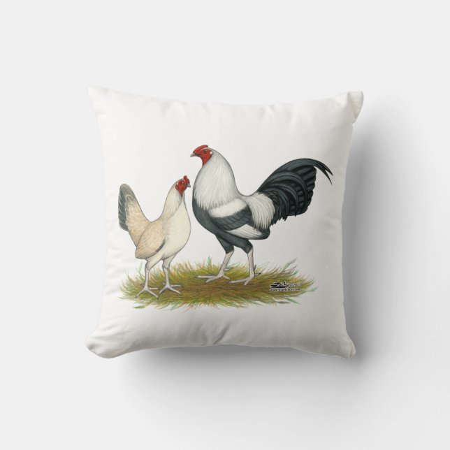 Coussin OE Game Blue silver (Recto)