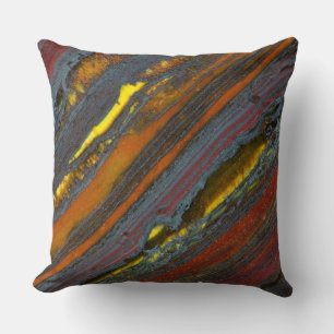 Coussin Œil de Tigre Australien Rayé