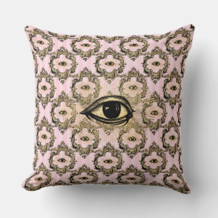 Coussin OEil unique dans le cadre