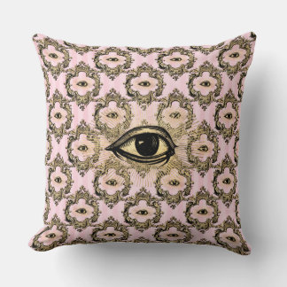 Coussin OEil unique dans le cadre