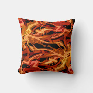 Coussin Oeufs et poivrons égratignés