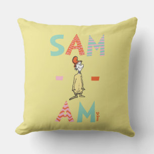 Coussin Oeufs verts et jambon   Sam-I-Am