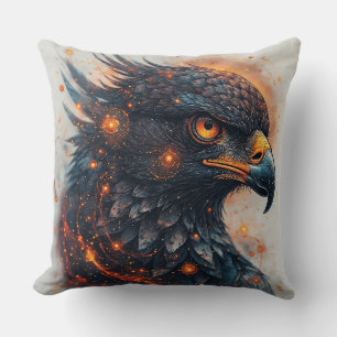 Coussin Œuvre d'art Aigle Vibrant