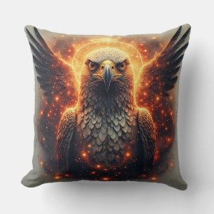 Coussin Œuvre d'art Aigle Vibrant
