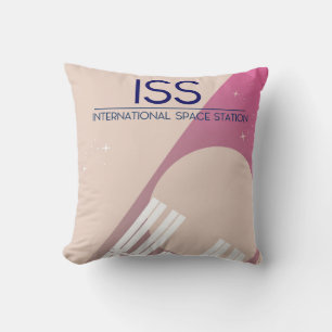 Coussin Œuvre d'art spatiale de la Station spatiale intern