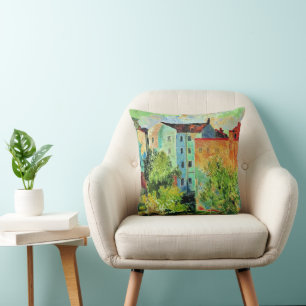 Coussin Œuvre de Kustodiev, Vue depuis la fenêtre