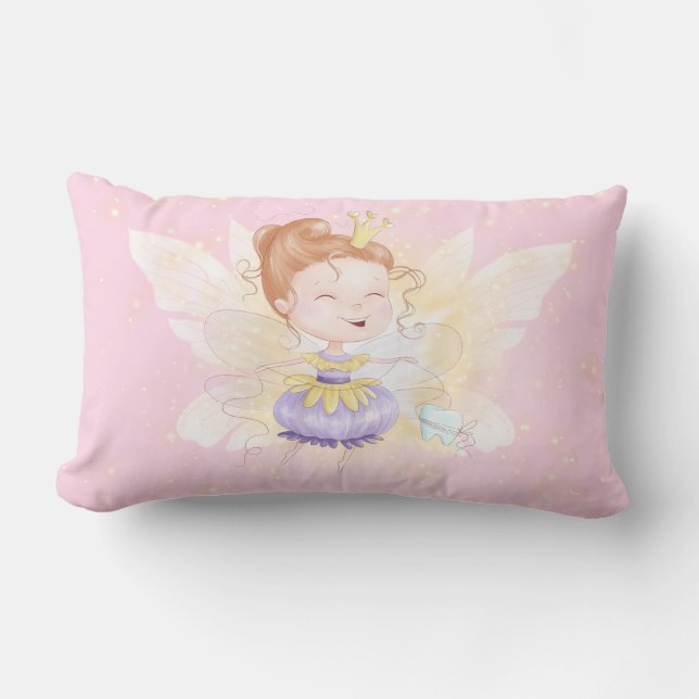 coussin officiel de la fée des dents| Princesse au (Recto)