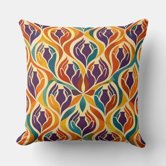Coussin Offrande dorée (Recto)