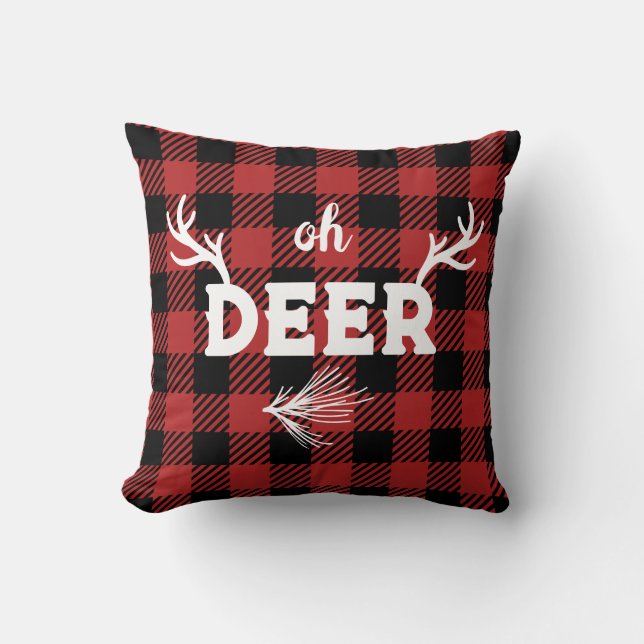 Coussin "Oh Deer" (Recto)