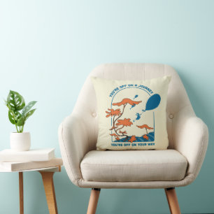 Coussin Oh, Les Endroits Où Tu Vas Aller ! "Pars en voyage