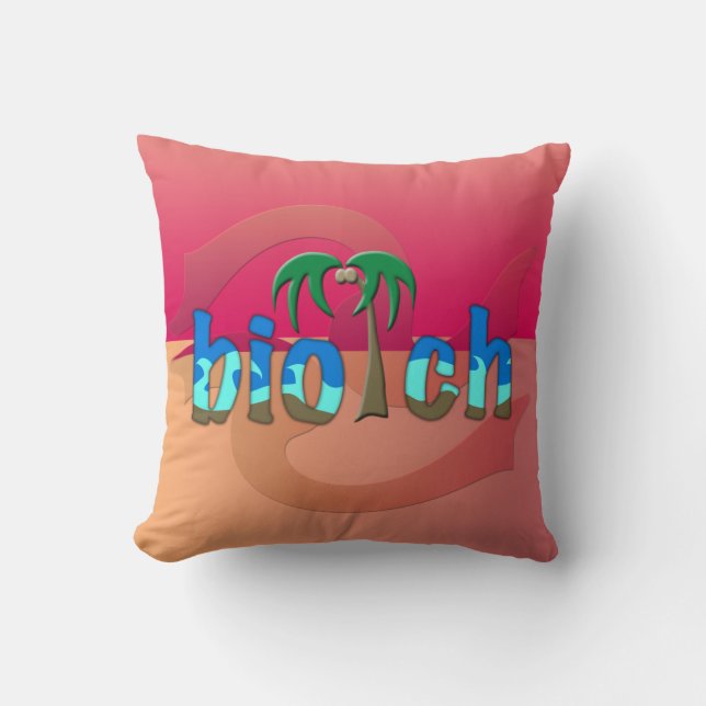 Coussin Oh mon Dieu ! (Recto)