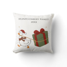 Oie voleuse de cadeaux personnalisée Noël