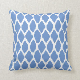 Coussin Oignon bleu-blanc à tête blanche