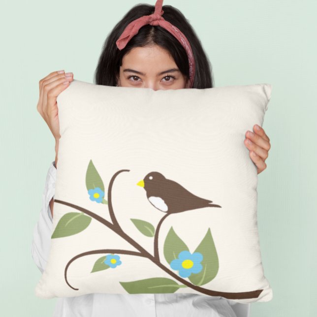 Coussin Oiseau (Créateur téléchargé)
