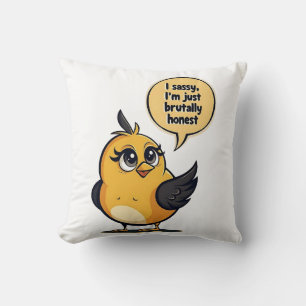 Coussin Oiseau Avec Opinions