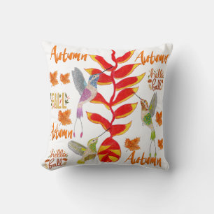 Coussin Oiseau de mer Automne /Automne