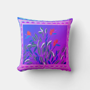 Coussin Oiseau du paradis