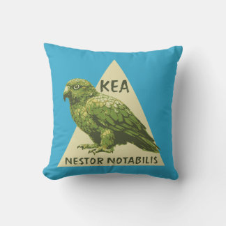 Coussin oiseau Kea de Nouvelle-Zélande