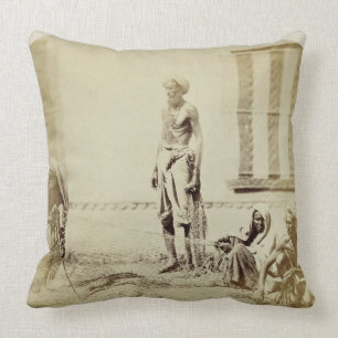 Coussin Oiseau-Receveurs, basse caste Hindus à Delhi, le