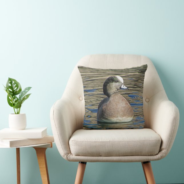 Coussin Oiseau sauvage calme Maison Brown du lac Duck (Chaise)