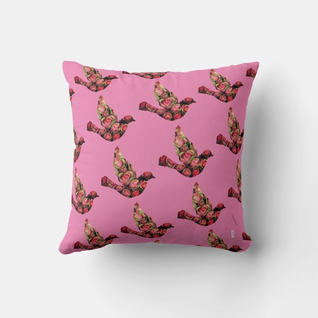 Coussin Oiseaux (Verso)