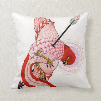 Coussin oiseaux et flèches