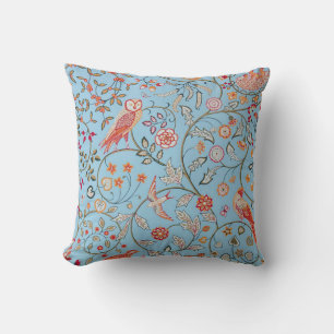 Coussin Oiseaux et fleurs, William Morris