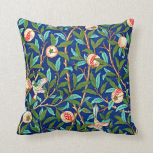Coussin Oiseaux et grenades