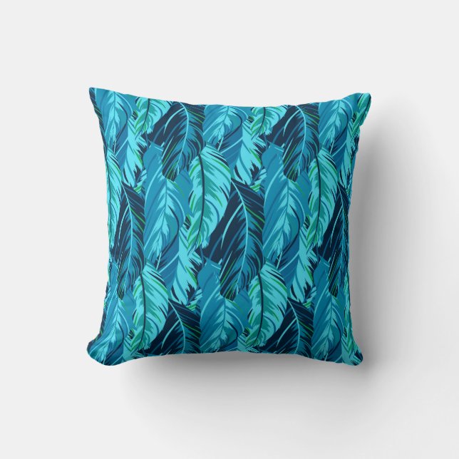 Coussin Oiseaux tropicaux (Recto)